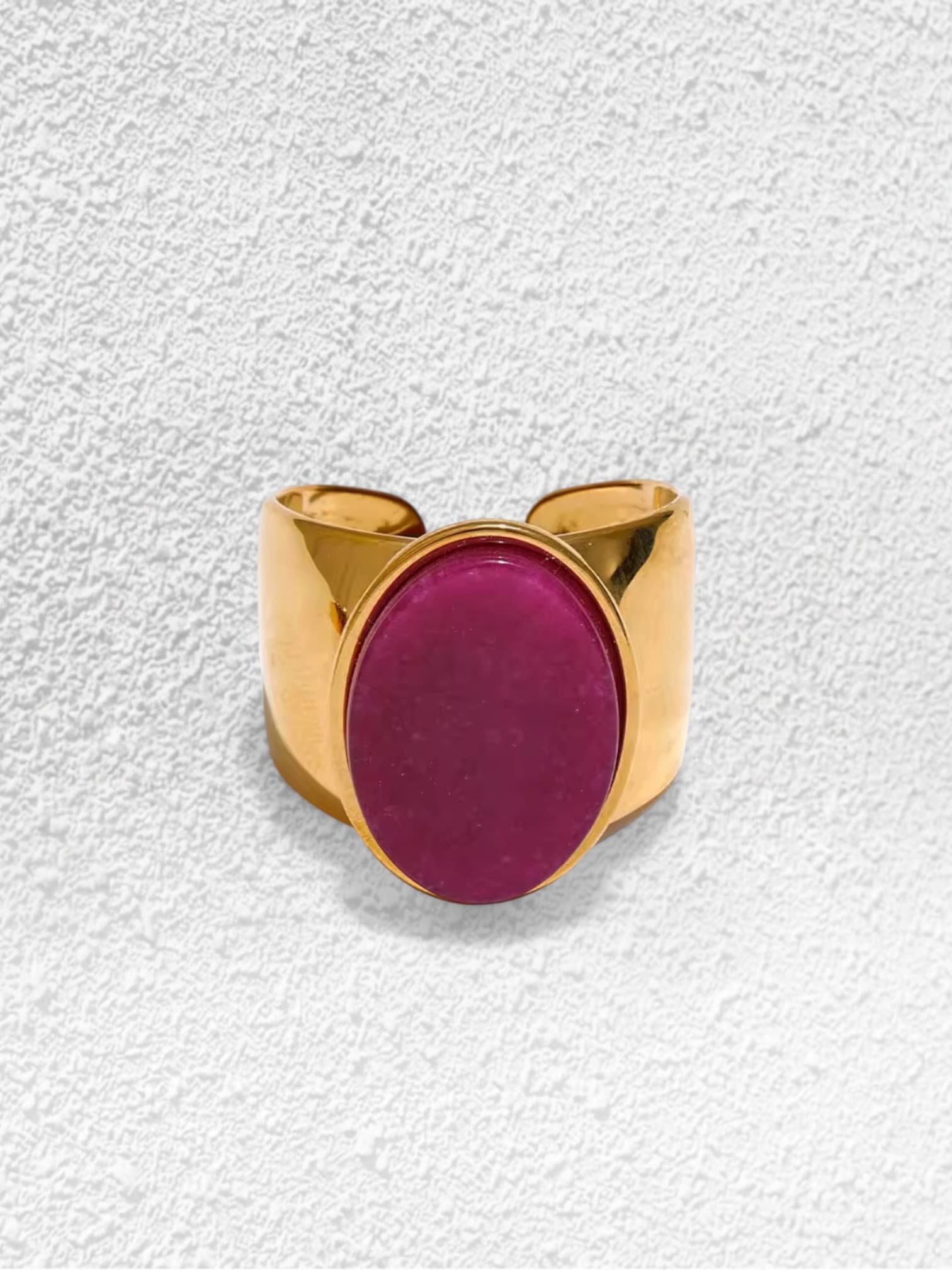 Anillo Mora · Banda Ancha y Piedra Oval