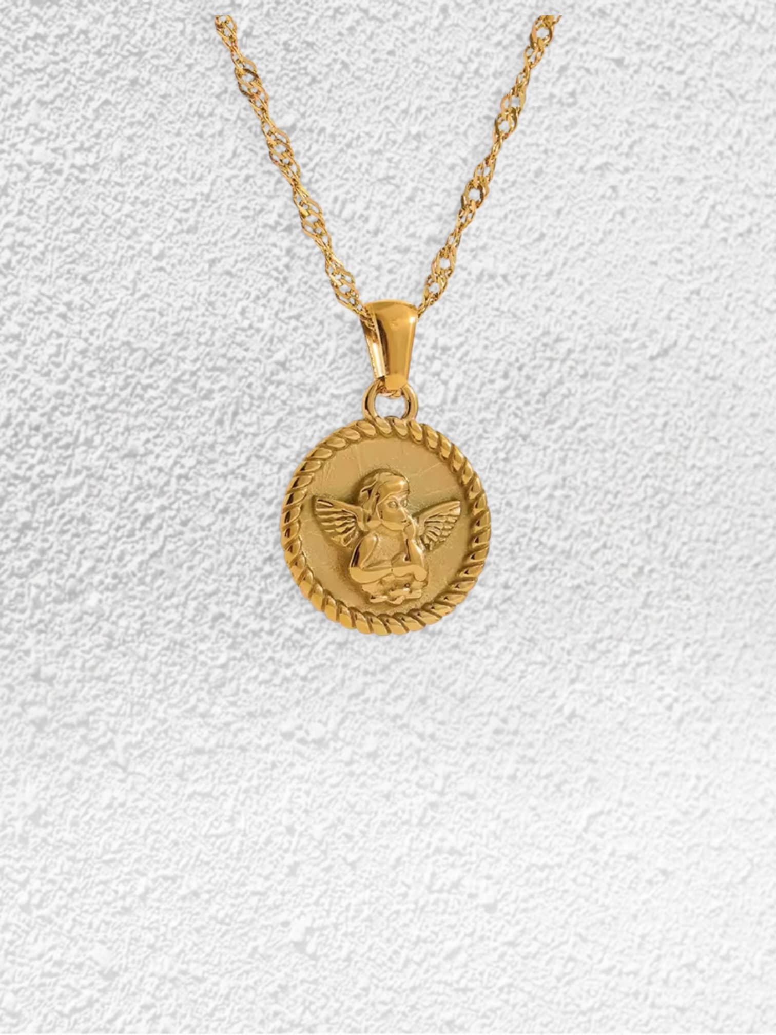 Collar Querubín · Medalla Ángel Dorado
