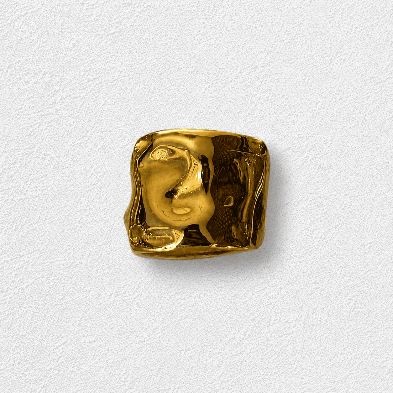 COLADA Oro en movimiento detenido para siempre