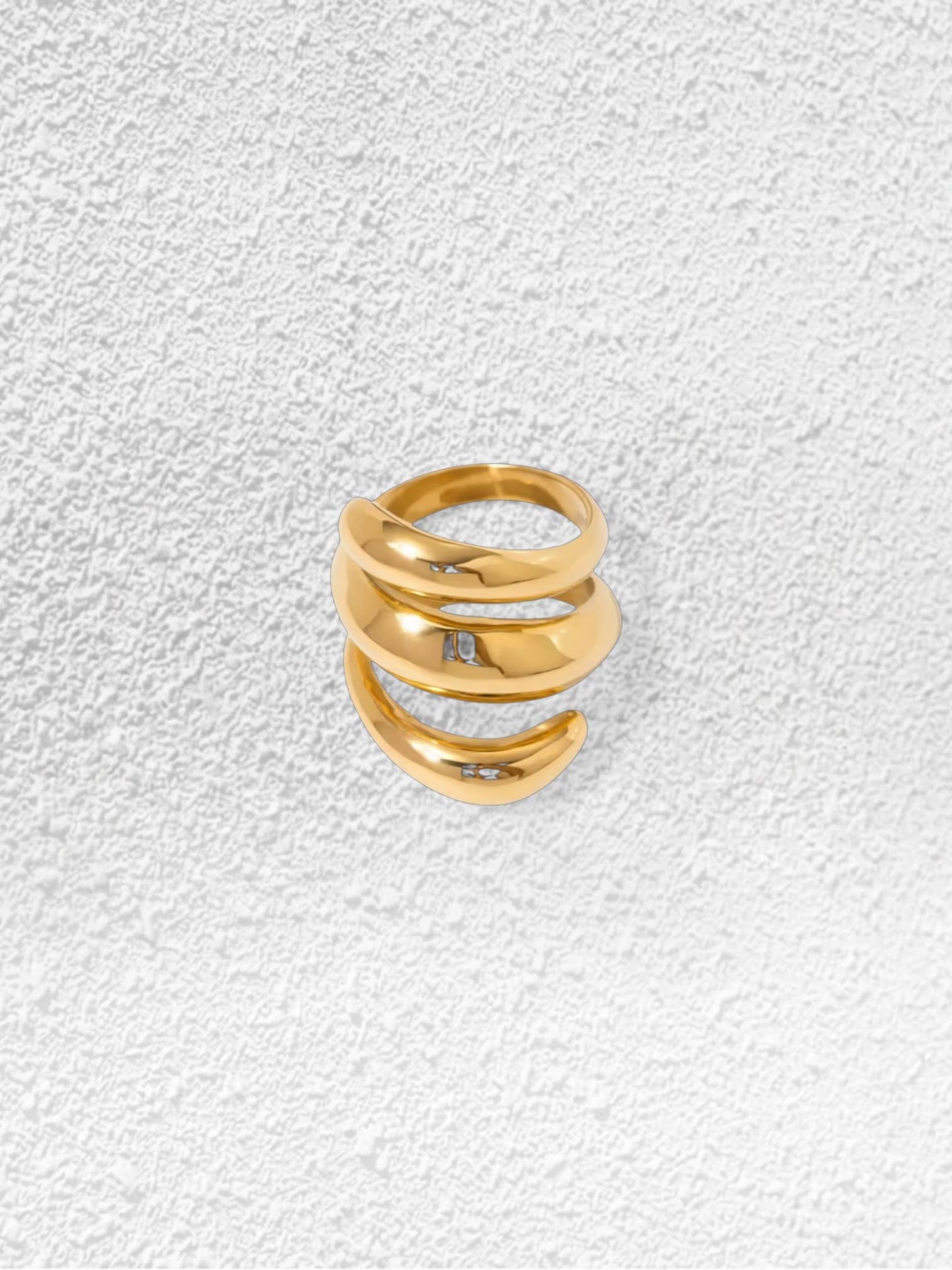 Anillo Galaxia · Triple Espiral Dorado