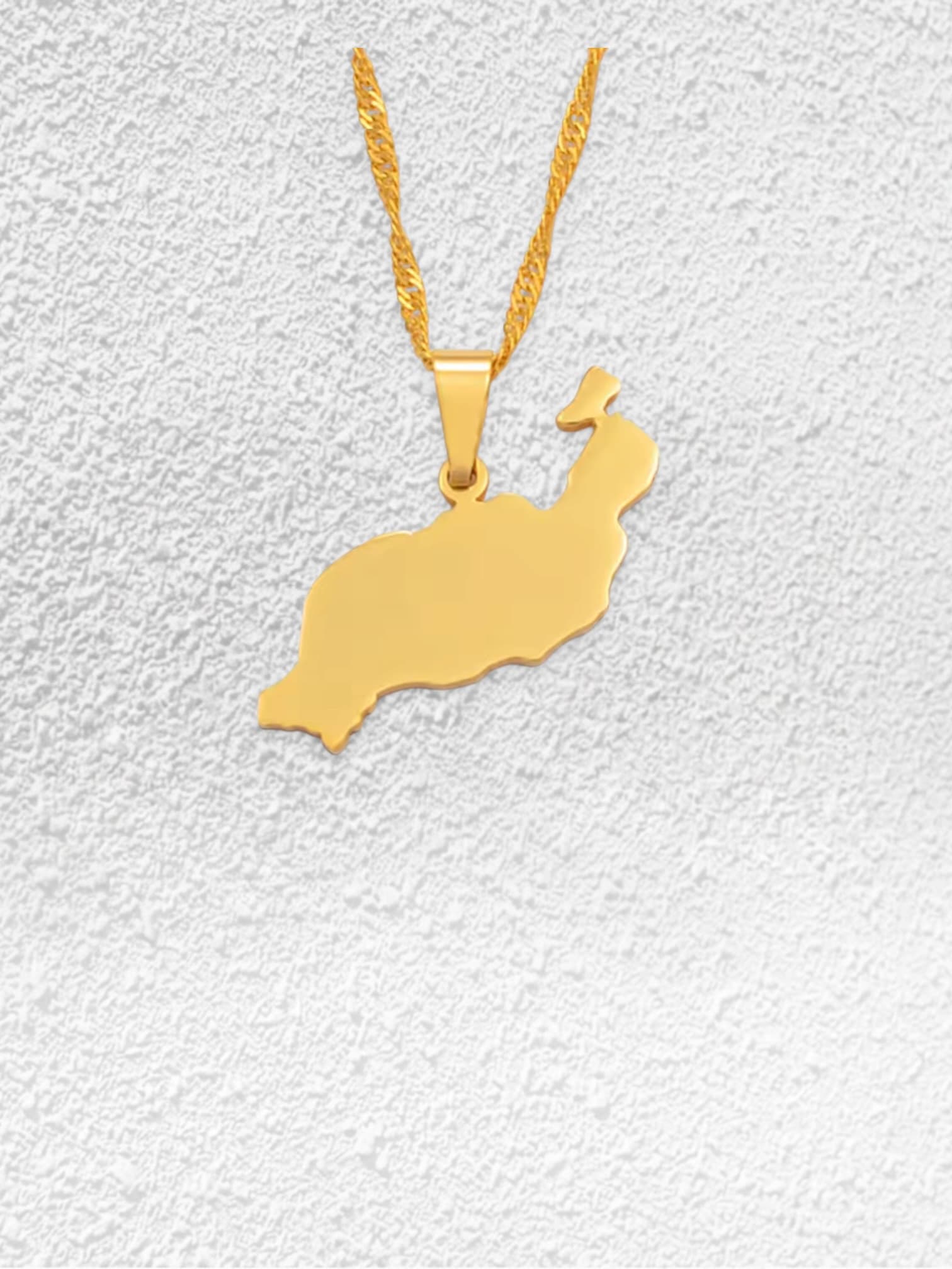 Collar Isla · Lanzarote en Oro