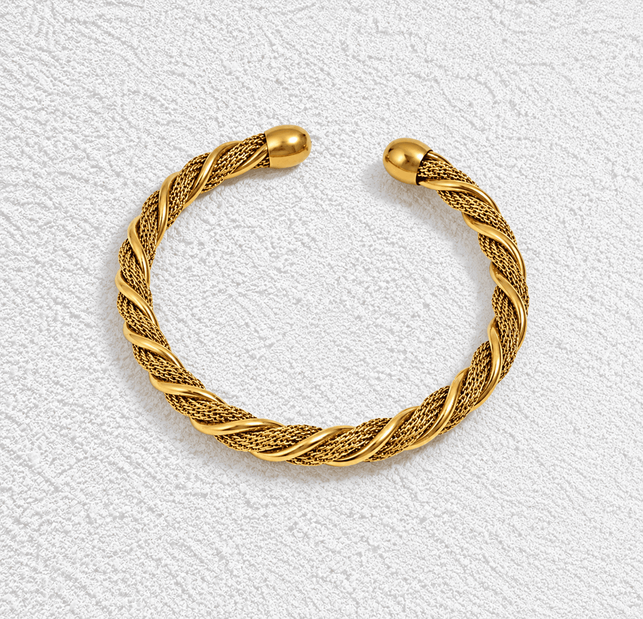 Alisios · Brazalete trenzado abierto