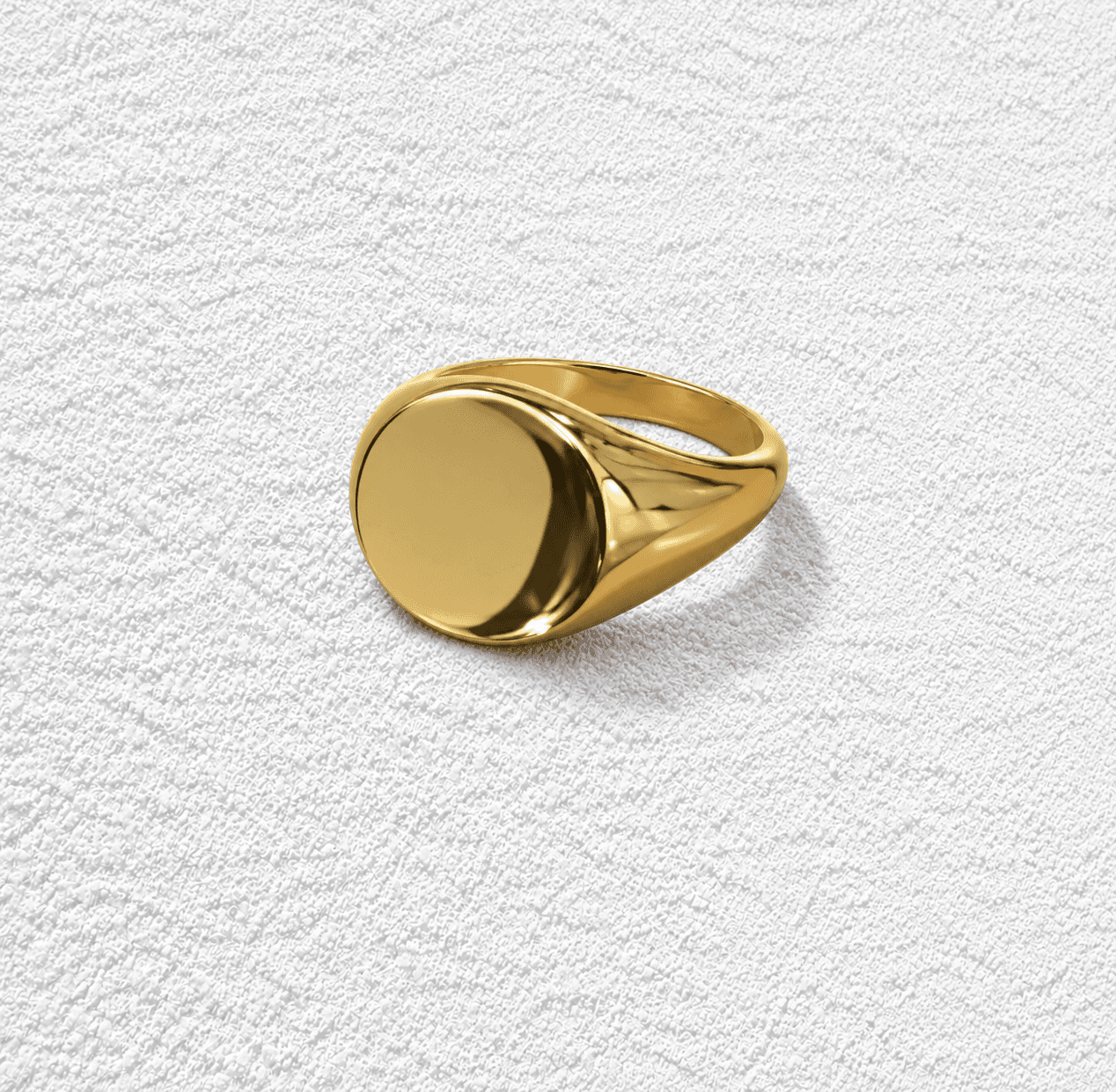 Anillo sello meñique Mogán